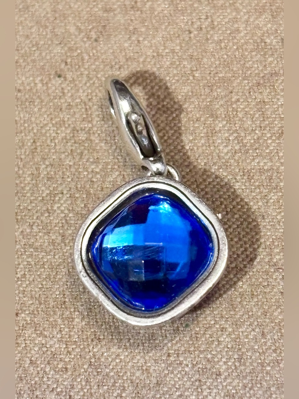 🆕Listing! Brighton September Venus Birthstone snap charm Sapphire blue Retired